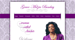 Desktop Screenshot of gracebumbry.com